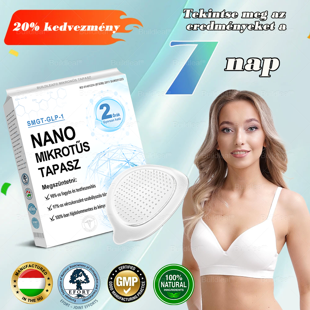 Már csak 5 doboz maradt! A BuildLeaf® 🎁további 50% kedvezményt ad! Állítsd helyre a tested és az egészséged. Használd ki most, később már nem lesz rá lehetőséged.